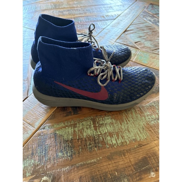 Gyakusou Nike-Lab LunarEpic FlyknitShield Deep Royal Blue 859891-400 Size 12.5